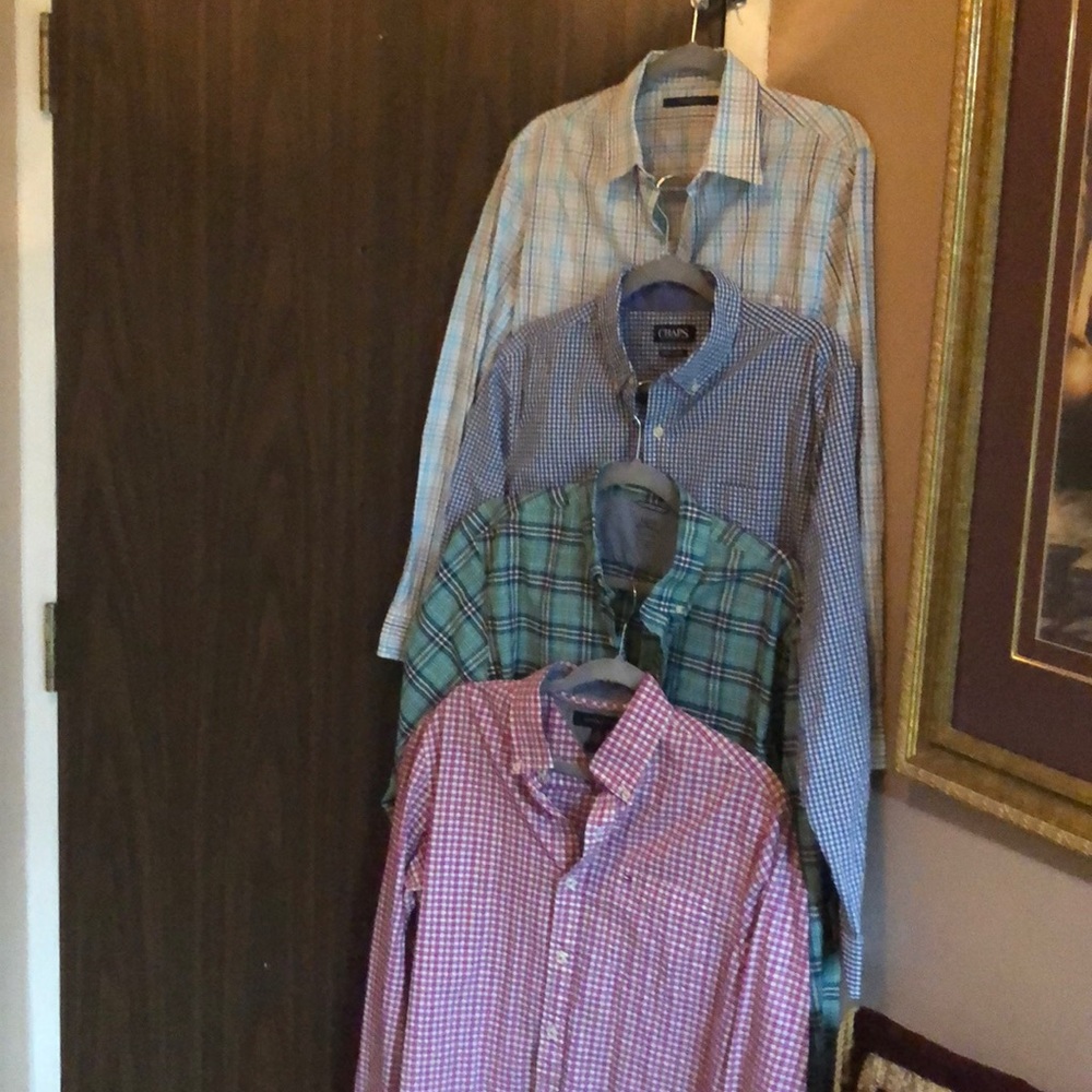 4 designer beautiful size medium shirts 4/$45🎁